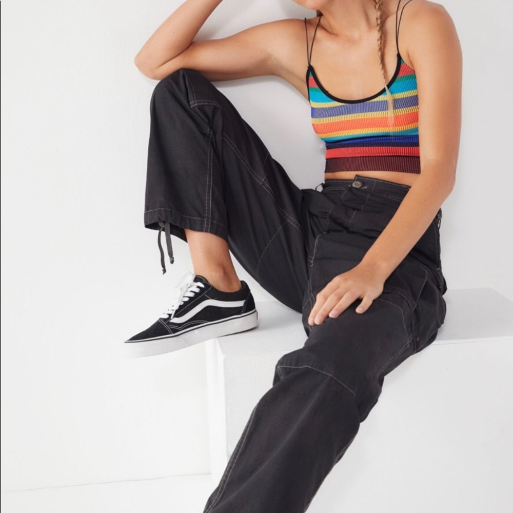 Black Cargo pants